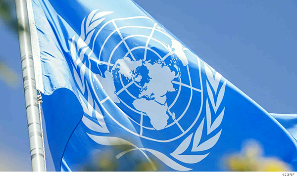 Bandera de la ONU