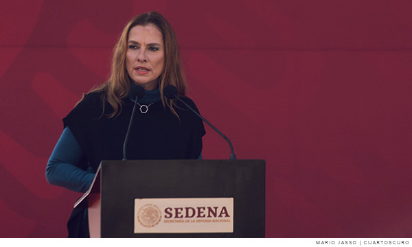 Beatriz Gutiérrez Müller, titular de la Coordinación Nacional de Memoria Histórica y Cultural de México